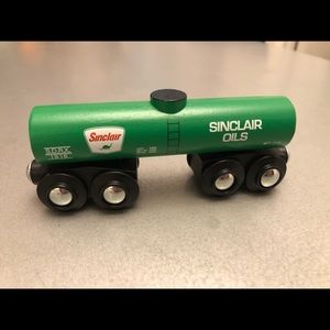 Lightly used Wood train